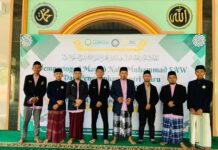 Kajian Maulid Nabi & Pengukuhan Santri Baru PPSTQ Muhammad Natsir Lampung Selatan