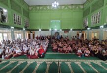 Roadshow Literasi Hari Santri di SDIT Permata Bunda 1, Ajarkan Peduli Palestina Sejak Dini