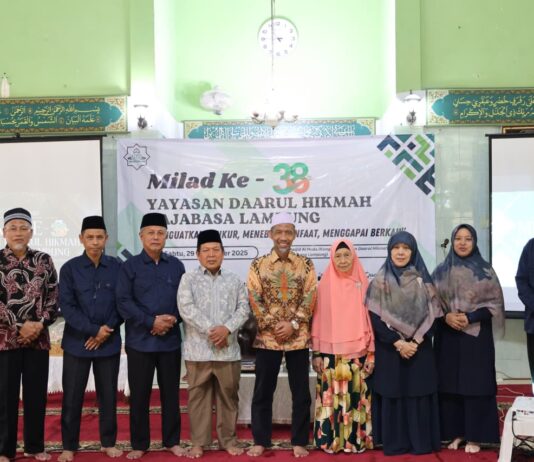 Milad ke-38; Yayasan Daarul Hikmah Rajabasa Lampung Perkuat Peran dan Manfaat untuk Masyarakat