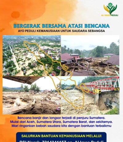Ketua DKM Al Iman Serukan Kepedulian Nasional bagi Korban Bencana Sumatera