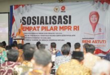 Sosialisasi Empat Pilar di Sidoarjo, Reni Astuti Tekankan Fungsi Edukatif Partai Politik