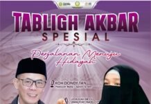 Tabligh Akbar “Perjalanan Menuju Hidayah” Digelar di Bandar Lampung, Hadirkan Dua Pendakwah Inspiratif