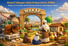 Wakaf Sebagai Jalan Keluar Krisis APBN: Belajar dari Rasulullah SAW Membangun Madinah Tanpa Anggaran Negara