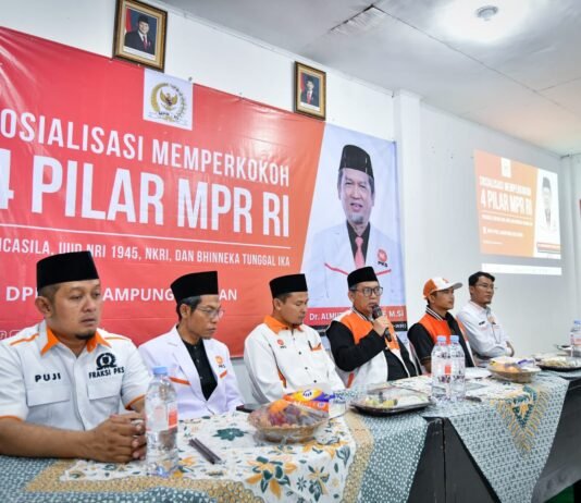 Dr. Almuzzammil Yusuf Sosialisasikan 4 Pilar Bersama Kader PKS Lampung Selatan