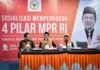 Dr. Almuzzammil Yusuf Sosialisasikan 4 Pilar Bersama Komunitas Garuda Keadilan Lampung