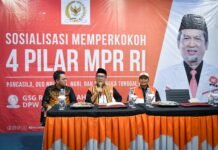 Dr. Almuzzammil Yusuf Sosialisasikan 4 Pilar Bersama Komunitas Garuda Keadilan Lampung