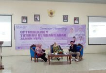 Wujudkan Generasi Cemerlang, Komite SDIT Permata Bunda 1 Sukses Gelar Seminar Parenting “Optimalkan Tumbuh Kembang Anak Zaman Now