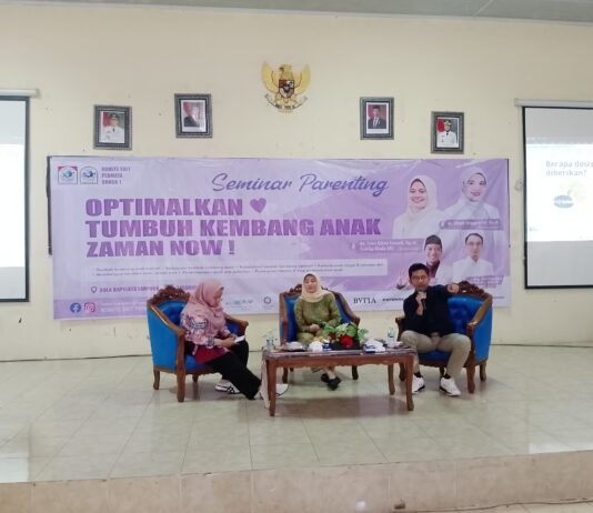 Wujudkan Generasi Cemerlang, Komite SDIT Permata Bunda 1 Sukses Gelar Seminar Parenting “Optimalkan Tumbuh Kembang Anak Zaman Now
