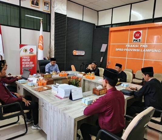 PPTQ DEWAN DA’WAH LAMPUNG AUDENSI BERSAMA SALAH SATU ANGGOTA DPRD PROVINSI LAMPUNG DAPIL 3