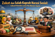 Zakat dan Salah Kaprah Narasi Sosial: Sebuah Koreksi untuk Pak Menteri Agama