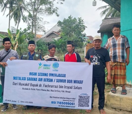Tim Badan Wakaf LAZDAI Kunjungi Mushola Ar Rafah untuk Realisasi Program Sumur Bor Wakaf