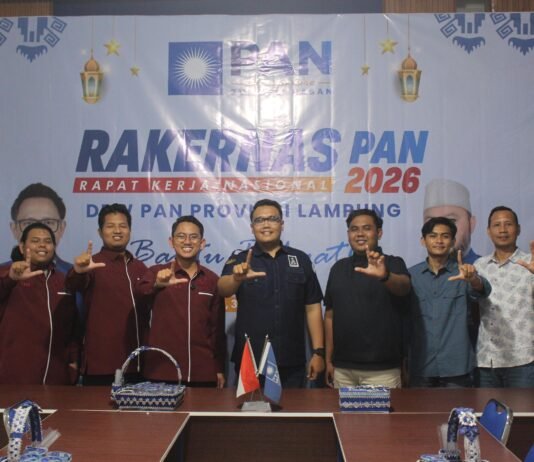 Garuda Keadilan Lampung Sambangi Sekretariat DPW BM PAN Lampung, Perkuat Silaturahmi Antar Organisasi Sayap Partai