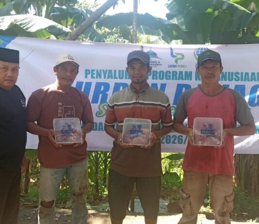 LAZDAI Lampung Salurkan 85 Sapi dan 42 Kambing Di Indonesia Hingga Palestina