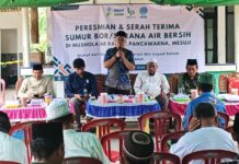 LAZDAI Resmi Serahterimakan Sumur bor dan Sarana Air Bersih untuk masyarakat desa pencawarna