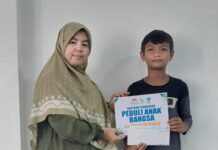 LAZDAI Peduli Bersama YPN Bandar Lampung Salurkan Bantuan Masuk Sekolah untuk 12 Anak Mustahik