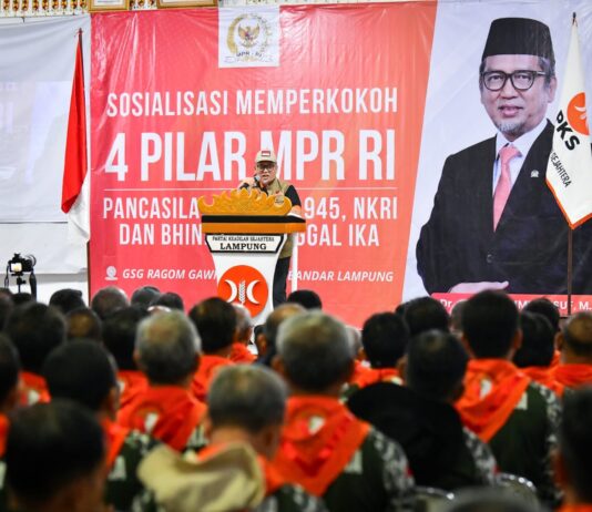 Sosialisasi Empat Pilar MPR RI, Almuzzammil Yusuf Ajak Kader PKS Lampung Perkuat Karakter, Bela Negara, dan Kesiapsiagaan Bencana