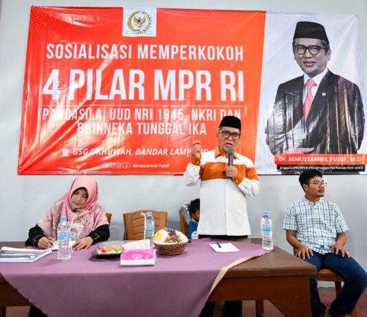 Almuzzammil Yusuf Ajak Majelis Taklim dan KAMMI Perkuat Nilai Kebangsaan melalui Sosialisasi Empat Pilar MPR RI