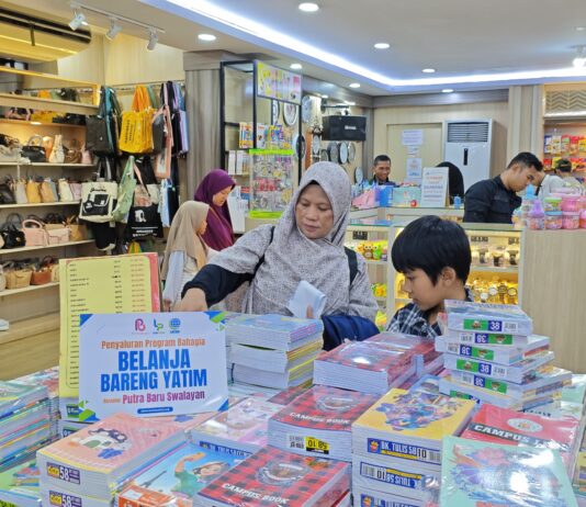 LAZDAI Peduli Wujudkan Senyum Anak Yatim Melalui Program Belanja Bareng Yatim