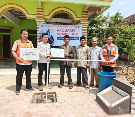 Rumah Zakat dan Kitabisa Serah Terima Bantuan Sumur Bor untuk Mushola Al Muttaqin Candipuro
