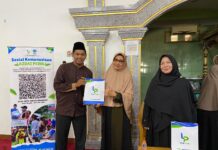 Ratusan Jamaah Penuhi Masjid Al-Ikhlas Gunung Terang dalam Peringatan Maulid Nabi Muhammad SAW