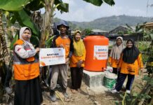 Rumah Zakat Salurkan Sarana Air Bersih untuk Warga Desa Sukajaya Lempasing