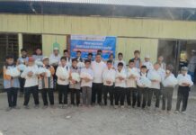 Bantuan Masyarakat Lampung Sampai untuk Santri Terdampak Gempa di NTT melalui LAZDAI